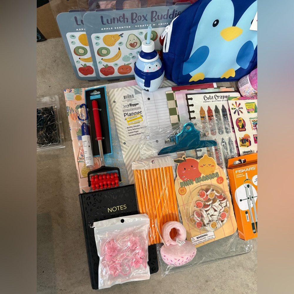 School Supply Bundle - 36 pieces! NWT - Picture 2 of 16